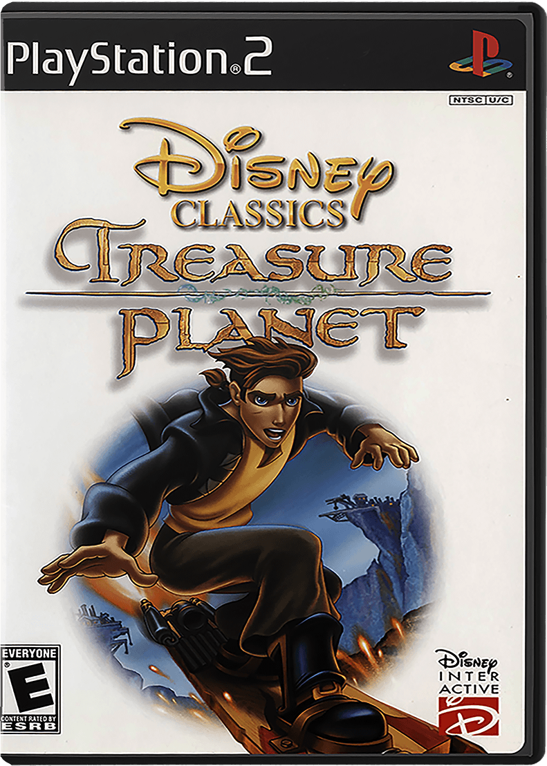 Disney Classics Treasure Planet box art for Playstation 2
